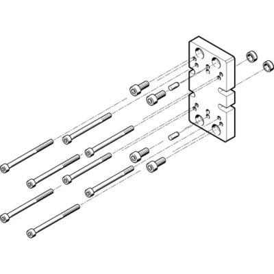 Адаптерная плита для параллельного захвата Festo HAPG-79