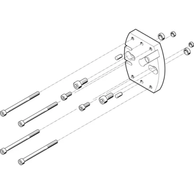 Адаптерная плита для параллельного захвата Festo HAPG-SD2-27