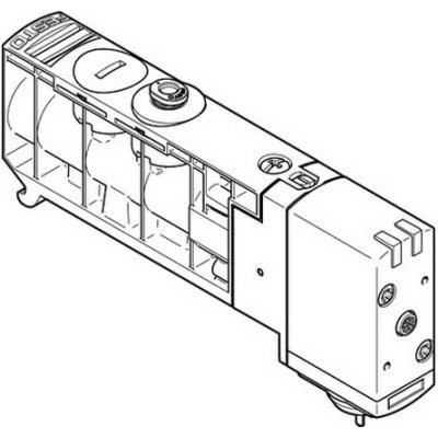 Распределитель с электромагнитным управлением Festo VUVB-S-M32C-AZD-Q4-1T1L