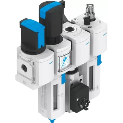 Блок подготовки воздуха, комбинация Festo MSB4-1/4:C3J1F3M1-WP