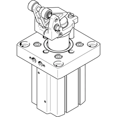 Стопорный пневмоцилиндр Festo DFST-80-40-Y4-A