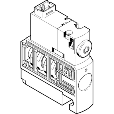 Распределитель с электромагнитным управлением Festo CPVSC1-M1HT-J-T-Q3