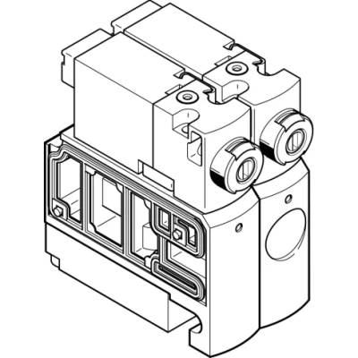 Распределитель с электромагнитным управлением Festo CPVSC1-M1H-J-H-Q4