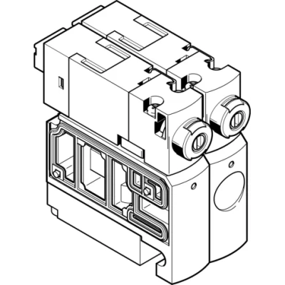 Распределитель с электромагнитным управлением Festo CPVSC1-M1LH-J-H-Q4