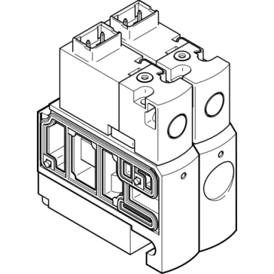 Распределитель с электромагнитным управлением Festo CPVSC1-M4H-J-T-M5