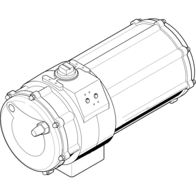 Неполноповоротный привод Festo DAPS-1440-090-RS2-F16