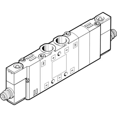 Распределитель с электромагнитным управлением Festo CPE14-M1CH-5/3B-1/8