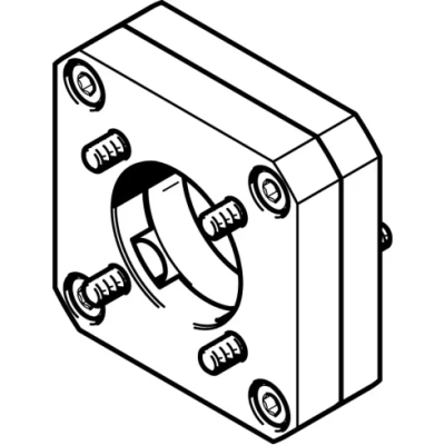 Фланец электродвигателя Festo EAMF-A-44A/B-40G