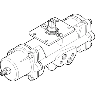 Неполноповоротный привод Festo DAPS-0015-090-RS1-F03-CR