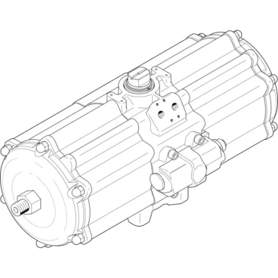 Неполноповоротный привод Festo DAPS-3840-090-R-F16-T6