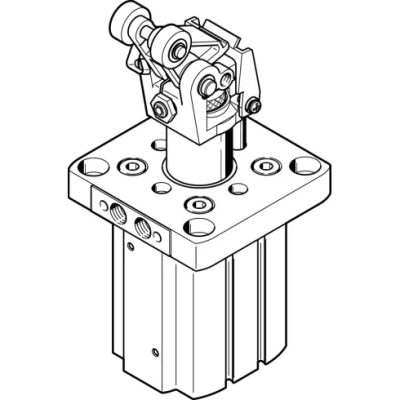 Стопорный пневмоцилиндр Festo DFST-50-30-L-Y4-A
