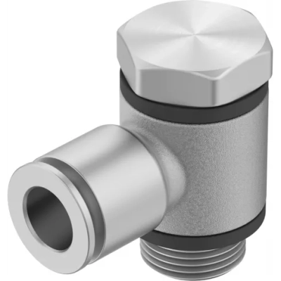 Штуцер цанговый угловой с наружным шестигранником Festo NPQM-LH-G14-Q8-P10