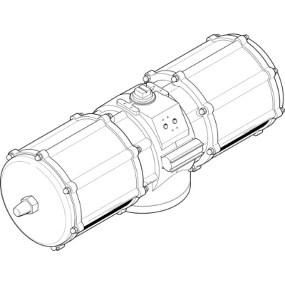 Неполноповоротный привод Festo DAPS-4000-090-RS1-F25