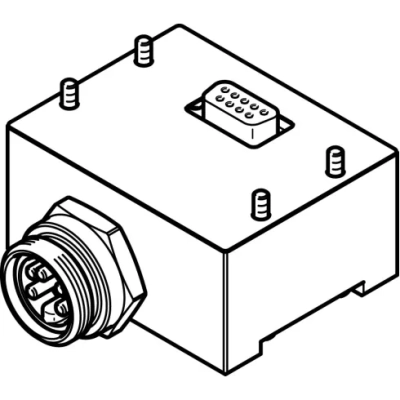 Плита для блочного монтажа Festo CPX-AB-1-7/8-DN