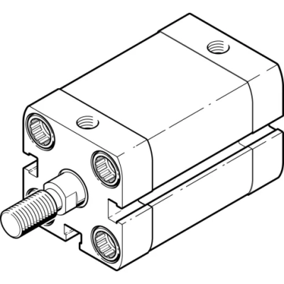 Компактный пневмоцилиндр Festo ADNP-25-25-A-P-A