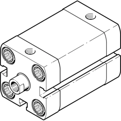 Компактный пневмоцилиндр Festo ADNP-25-15-I-P-A