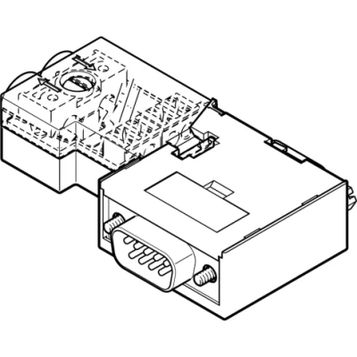Штекер Festo NECU-S1W9-C2-APB