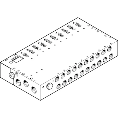 Коллектор Festo VABM-L1-18G-G38-10-G