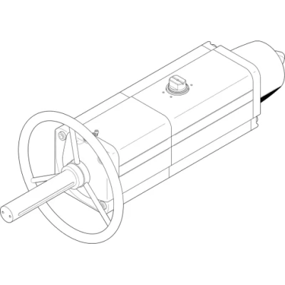 Неполноповоротный привод Festo DAPS-0960-090-RS2-F14-MW