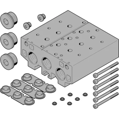Плита для блочного монтажа Festo VABM-B10-30E-N34-10