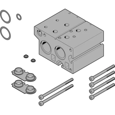 Плита для блочного монтажа Festo VABM-B10-30EEE-G34-2-P3