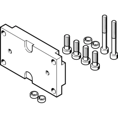 Адаптерная плита для радиального захвата Festo DHAA-G-G3-25-B17-25