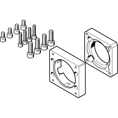 Фланец электродвигателя Festo EAMF-A-48C-60G/H