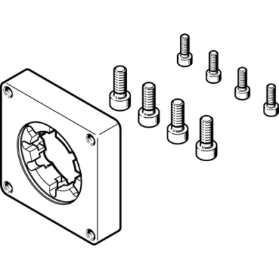 Фланец электродвигателя Festo EAMF-A-44A/B/C-67A-S1