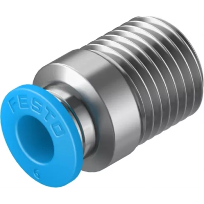 Штуцер цанговый с внутренним шестигранником Festo QS-1/4-6-I