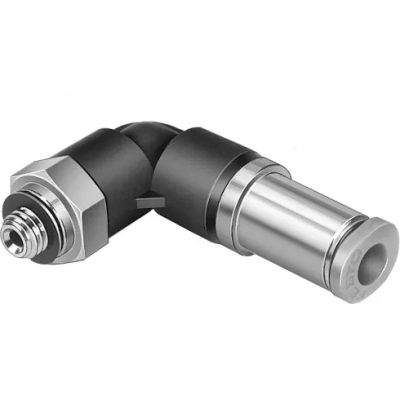 Штуцер цанговый угловой, самозапирающийся Festo QSKL-M5-6