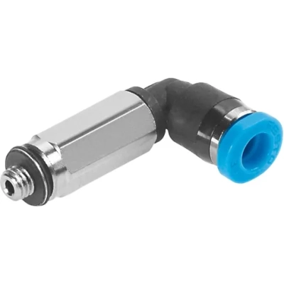 Штуцер цанговый угловой удлиненный Festo QSMLL-M5-6