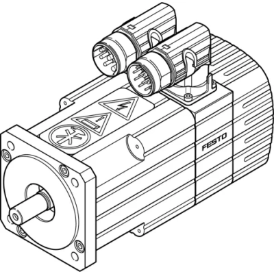 Серводвигатель Festo EMMS-AS-70-SK-LS-RRB-S1