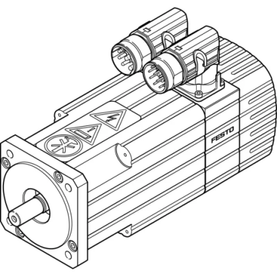 Серводвигатель Festo EMMS-AS-70-MK-HV-RR
