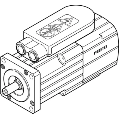 Серводвигатель Festo EMMS-AS-55-SK-HS-TM