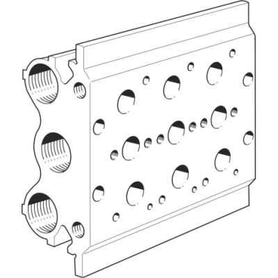 Плита для блочного монтажа Festo PRS-1/4-3-B
